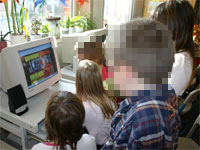 Kids besuchen das erste Mal unsere Website